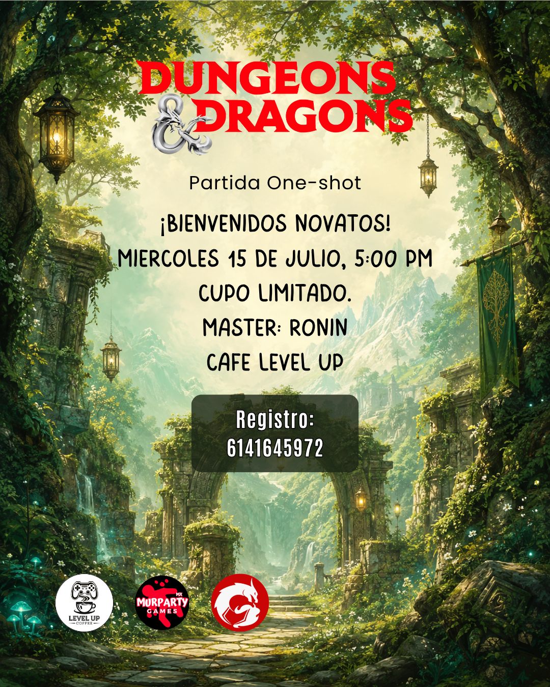 Dungeons & Dragons – oneshot para novatos