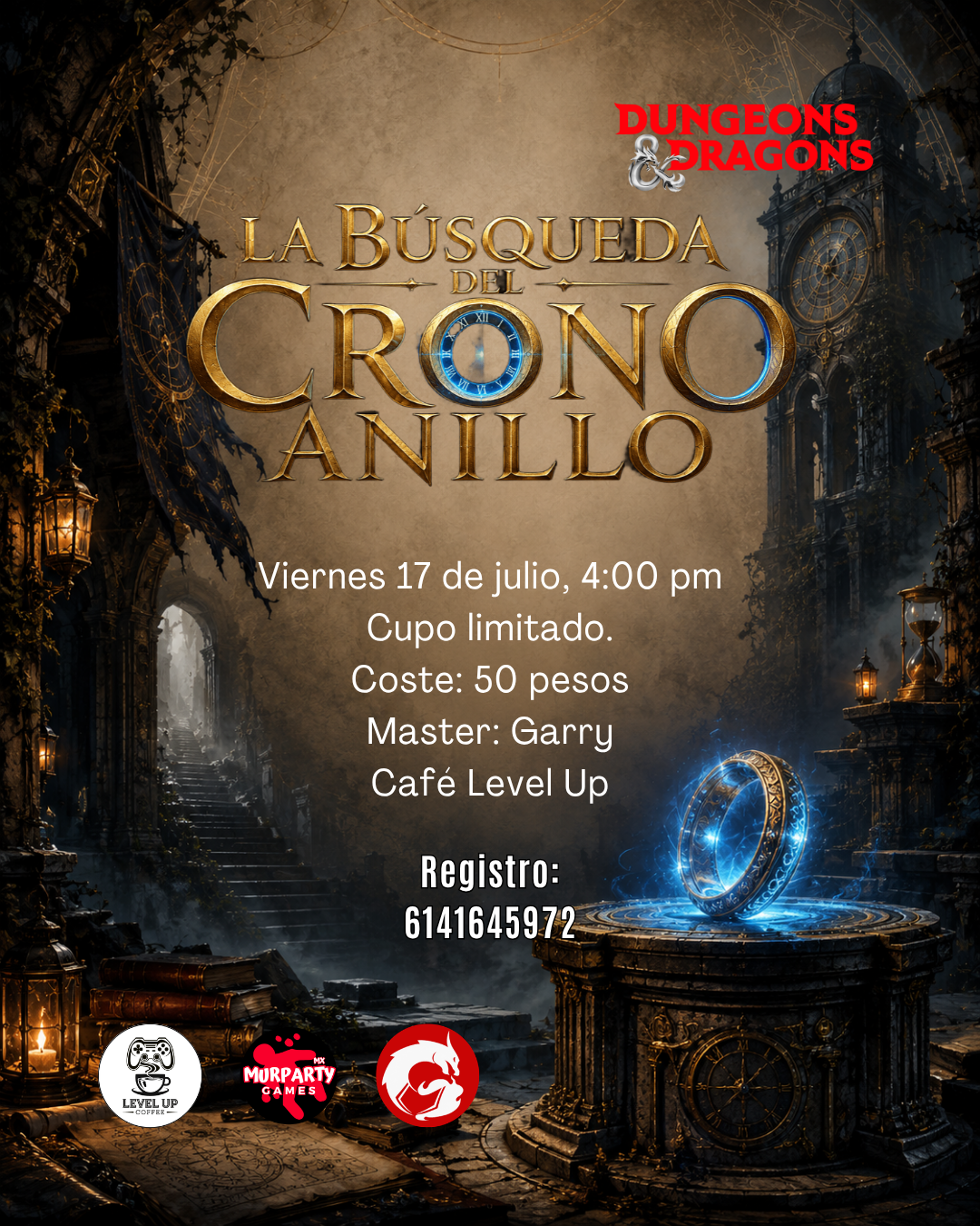 La búsqueda del Crono Anillo – Dungeons & Dragons