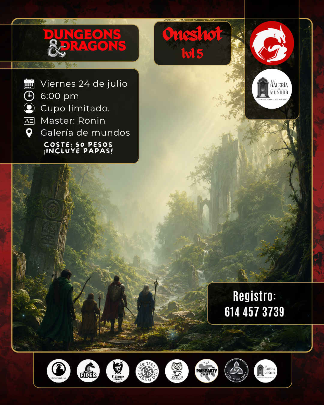 Dungeons & Dragons – one-shot nivel 5