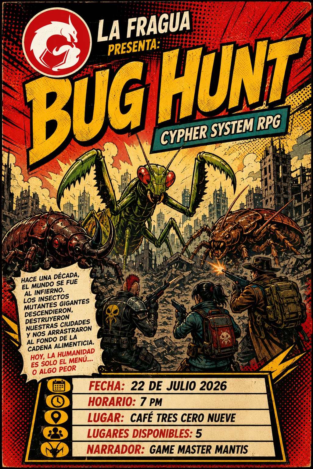 Bug Hunt – Cypher System
